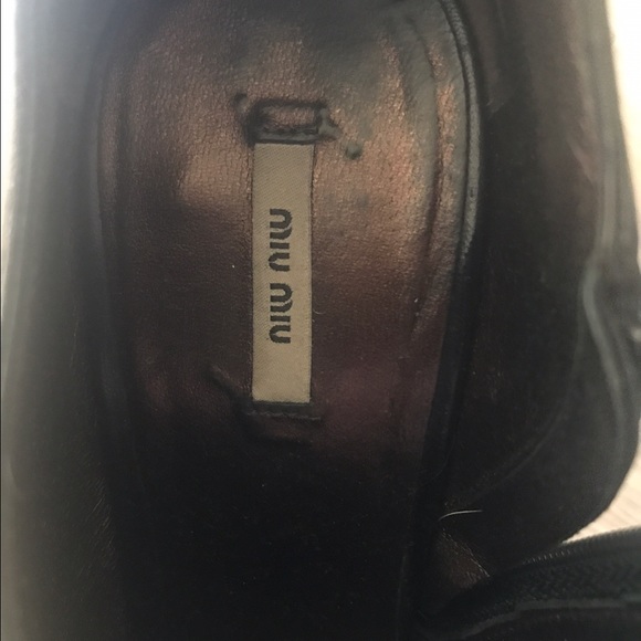 Miu Miu Black Mule Stilettos - Picture 4 of 4